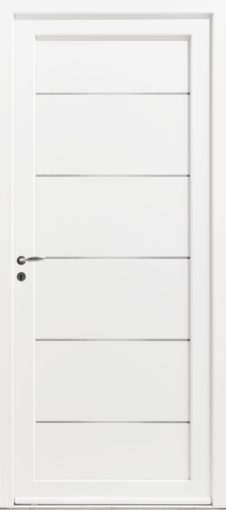 Porte d’entrée PVC Milky 5