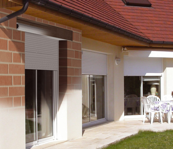 Volet motorisé mono façade Titan