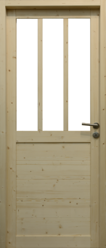 Porte d’intérieur Glacier à vitrer